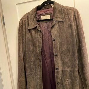 Vintage Lord & Taylor Suede Blazer